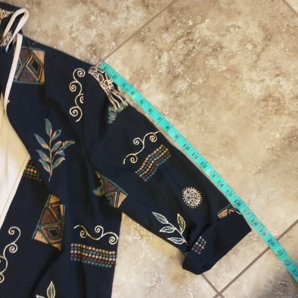 Women's R&M Richards by Karen Kwong Vintage Giraffe African Inspired Size 18 - Picture 13 of 16